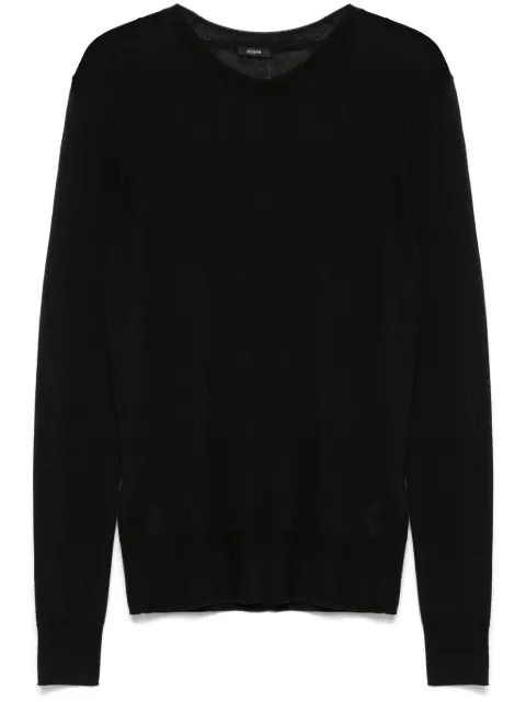 JOSEPH crew-neck top Black JF009016
