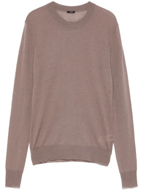 JOSEPH cashmere crew-neck top Brown JF008911
