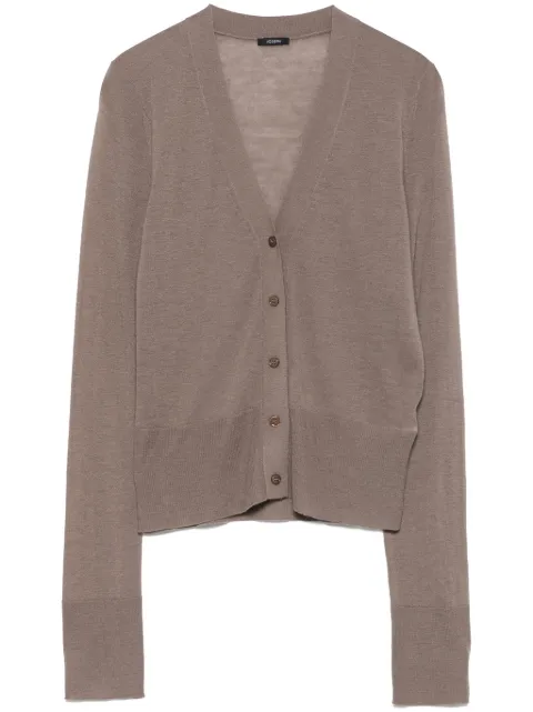 JOSEPH Cashair cardigan Brown JF008909