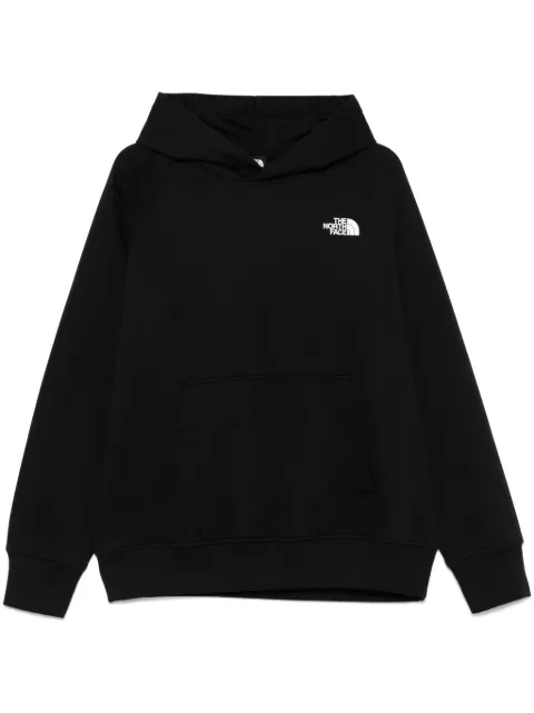 The North Face Raglan Redbox hoodie Black NF0A89F9
