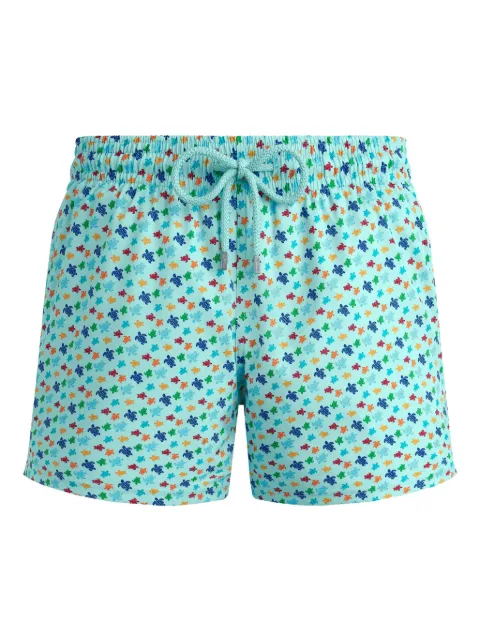 Vilebrequin Micro Ronde Des Tortues Rainbow swim shorts Blue MSOCF139