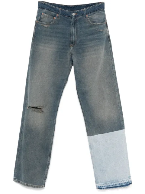 MM6 Maison Margiela colourblock jeans Blue SH0LA0017M30017994