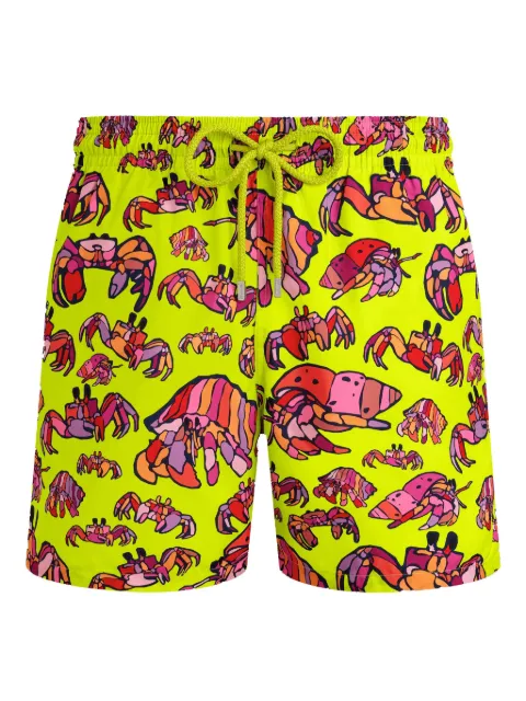 Vilebrequin Hermit Crabs swim shorts Green MAHCJ308