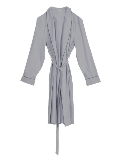 Fleur Du Mal cotton robe Grey RB01111005