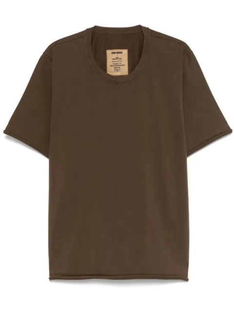 Uma Wang cotton T-shirt Brown UM1530