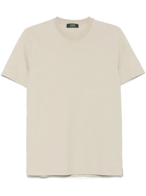 Zanone cotton T-shirt Neutrals 815194ZG380