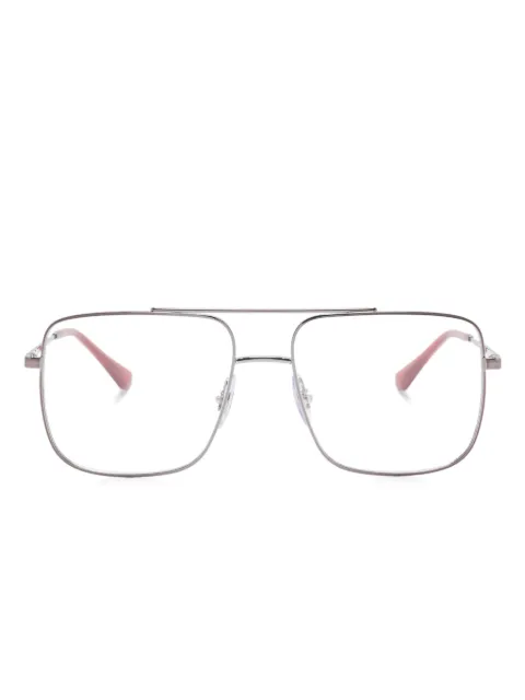 Ray-Ban Ari square-frame glasses Silver RB3758V
