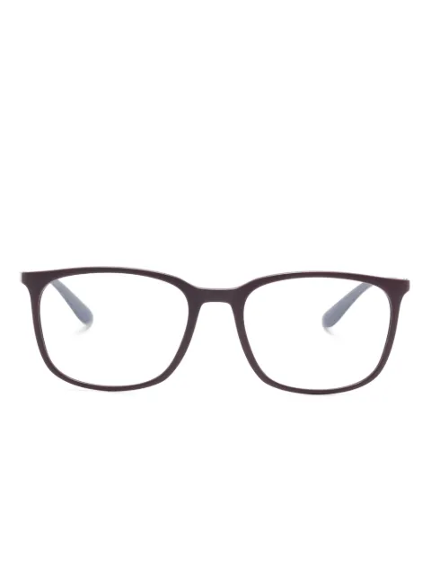 Ray-Ban square-frame glasses Purple RB7199