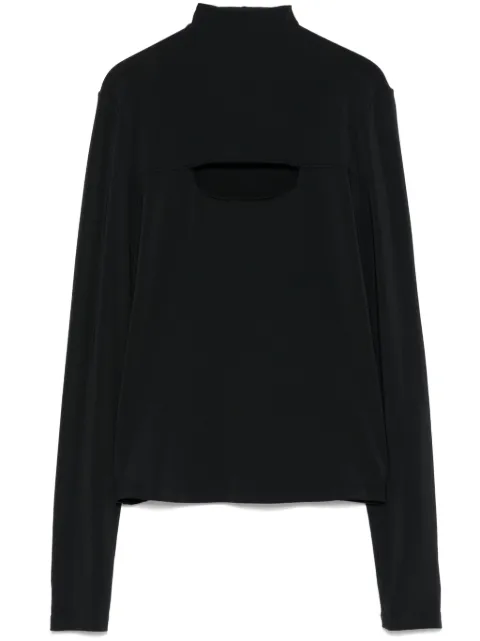 Versace Pre-Owned 2000s cut-out top Black VE250RSB