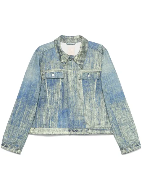 CamperLab printed denim jacket Blue AU00021002
