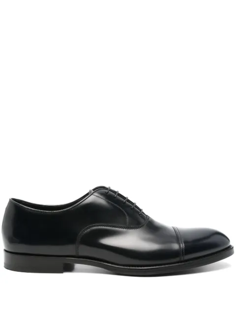 Doucal's leather Oxford shoes Blue DU1002MONZUF269NB00