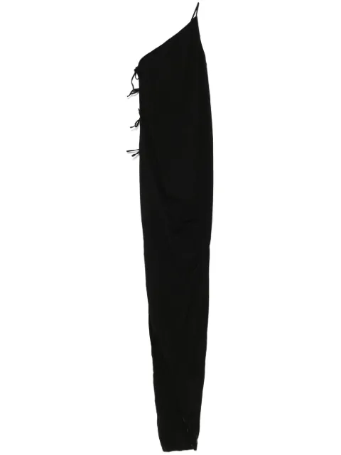 Rick Owens DRKSHDW Taco maxi dress Black DS01E3516RN