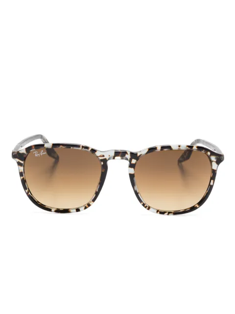 Ray-Ban RB2203 square-frame sunglasses Brown RB2203