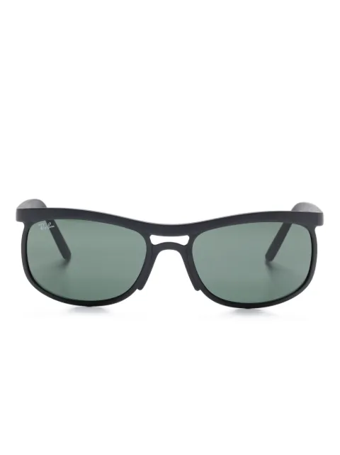 Ray-Ban rectangular-frame sunglasses Black RB4452