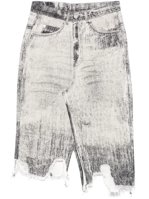 CamperLab denim midi skirt Grey AU00032001