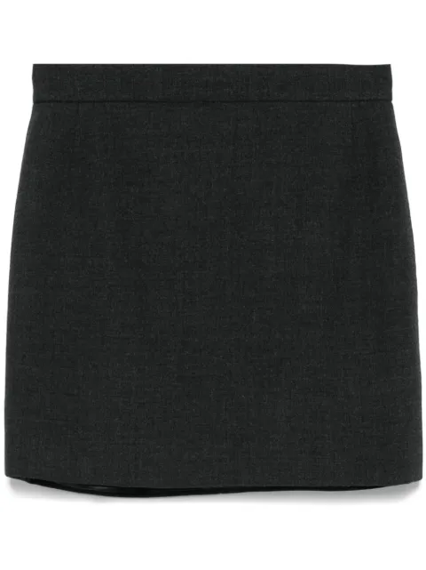Dolce & Gabbana Pre-Owned 2000s wool miniskirt Grey DG250RP