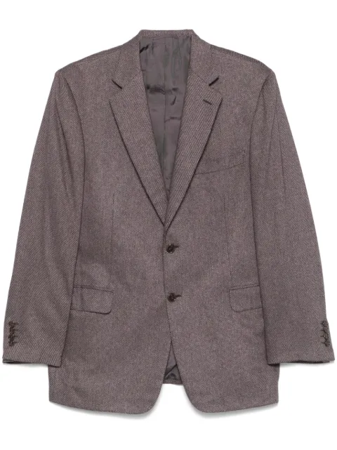 Brioni single-breasted blazer Purple 4093370007410