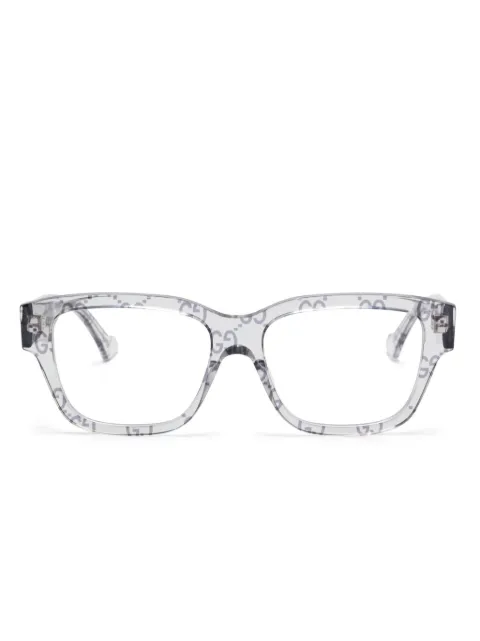 Gucci Eyewear GG-logo glasses Grey GG1428O
