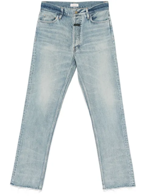 Fear Of God classic five-pockets jeans Blue FGE240408DNM