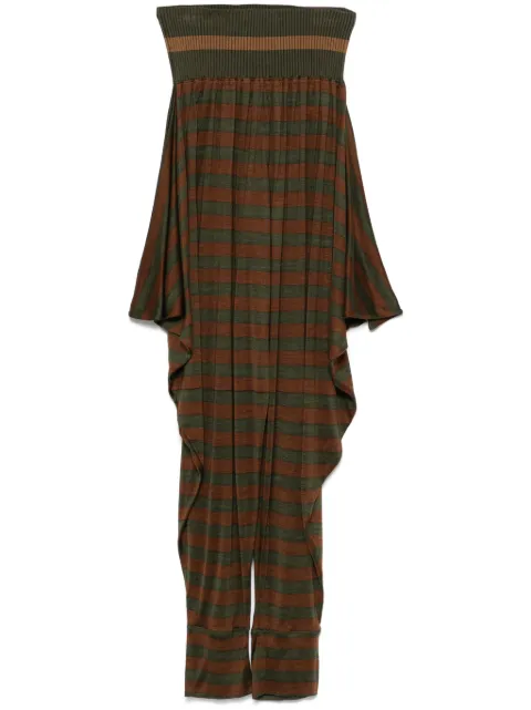 Jean Paul Gaultier Pre-Owned 1980s striped trousers Brown JG580RL