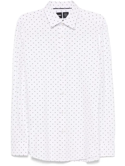 BOSS printed shirt White 50533405