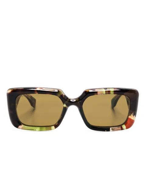 Gucci Eyewear rectangular-frame sunglasses Brown GG1906S002