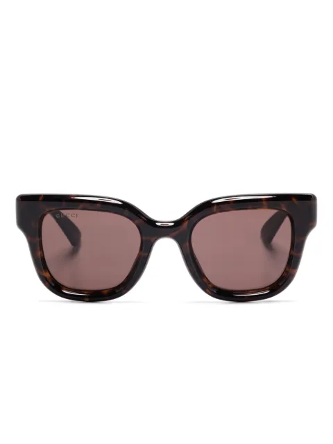 Gucci Eyewear round-frame sunglasses Brown GG1828S