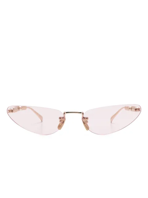Gucci Eyewear rimless sunglasses Gold GG1920S