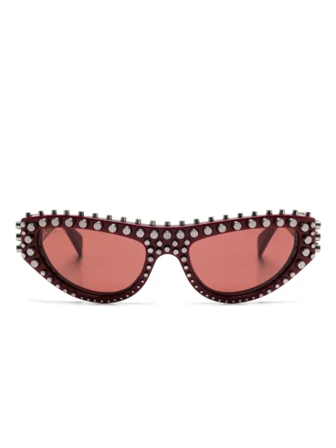 Gucci Eyewear cat-eye-frame sunglasses Red GG1919S009