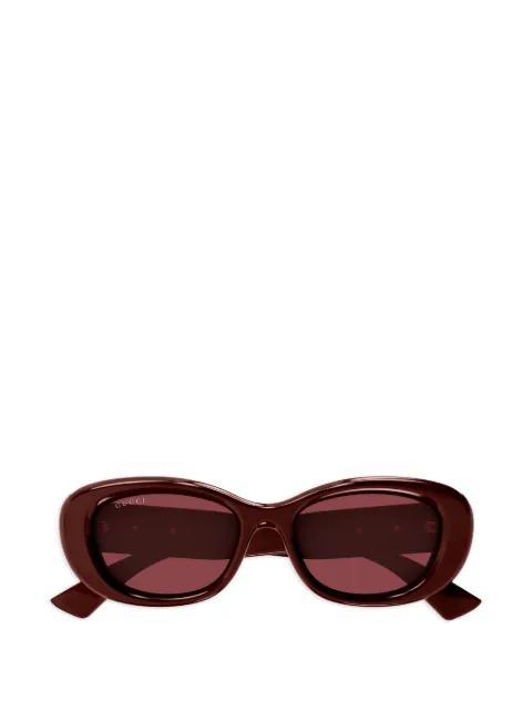 Gucci Eyewear oval-frame sunglasses Red GG1829SK