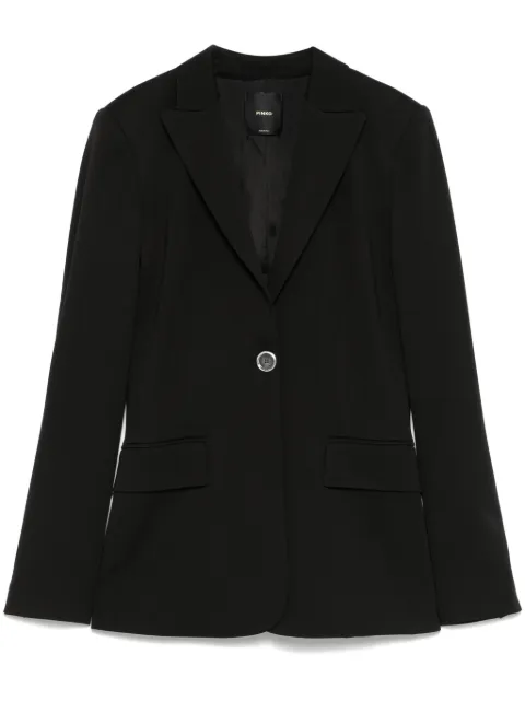 PINKO single-breasted blazer Black 104903A1L3