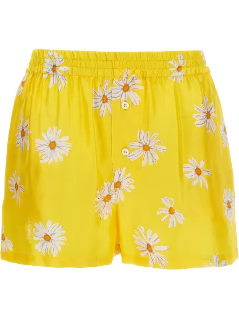 Moschino Margherite shorts Yellow A033605611024