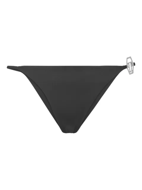 Philipp Plein swimwear bottom slip crystal Black SAECWUY0230PTE003N