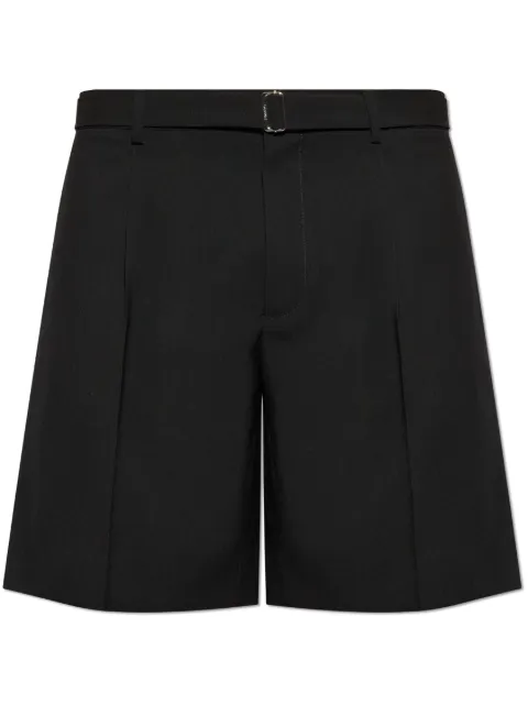 Lanvin virgin wool shorts Black RMTR00066025P25