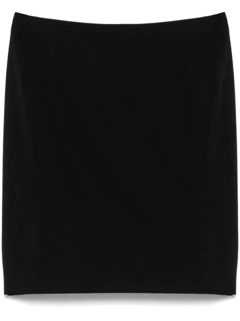 Versace Pre-Owned 2000s wool mini skirt Black VE250RE