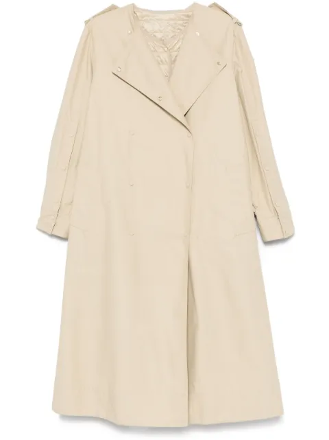 Moncler Gourdon trench coat Neutrals K10931C0000554ARP