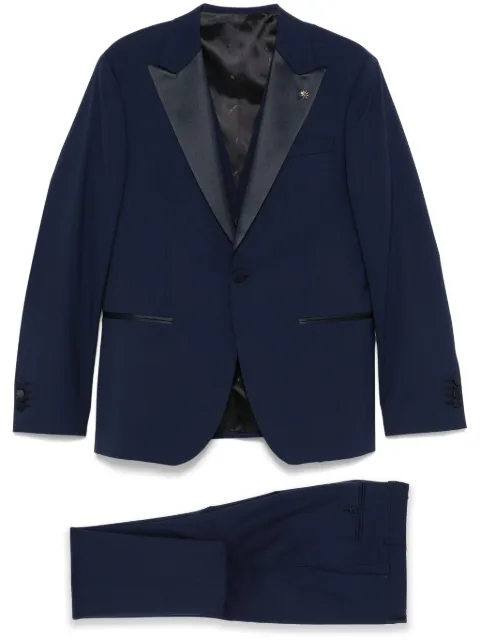 Manuel Ritz single-breasted suit Blue 3830ARW3328X250000