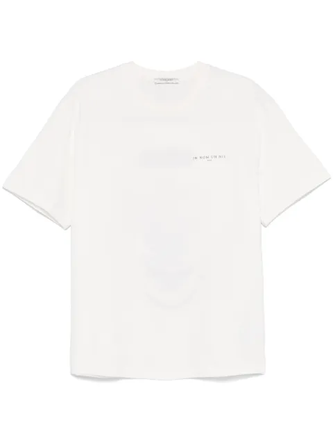Ih Nom Uh Nit This is Authentic Mask T-shirt White NUS25254