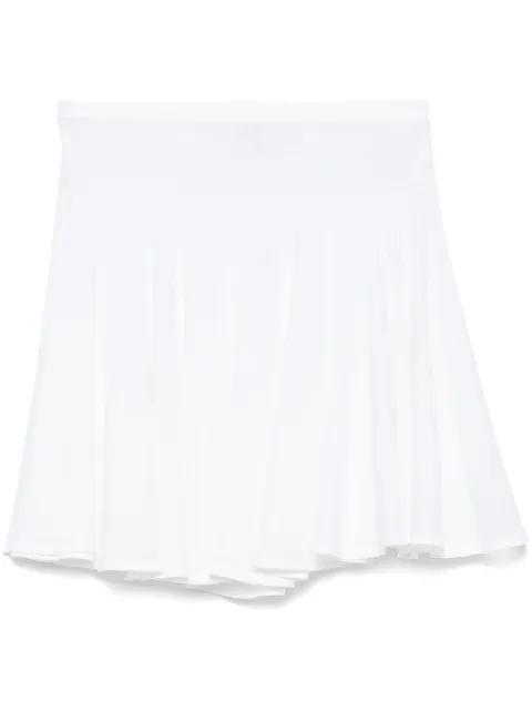 Alaïa mini skater skirt White AA9J2306K053A