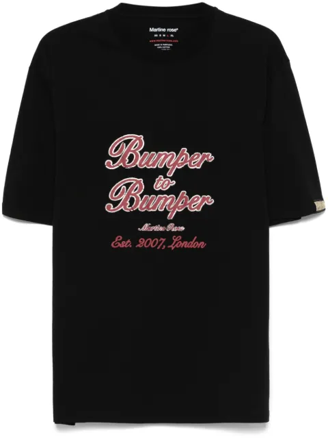 Martine Rose cotton T-Shirt Black 603JE03001E