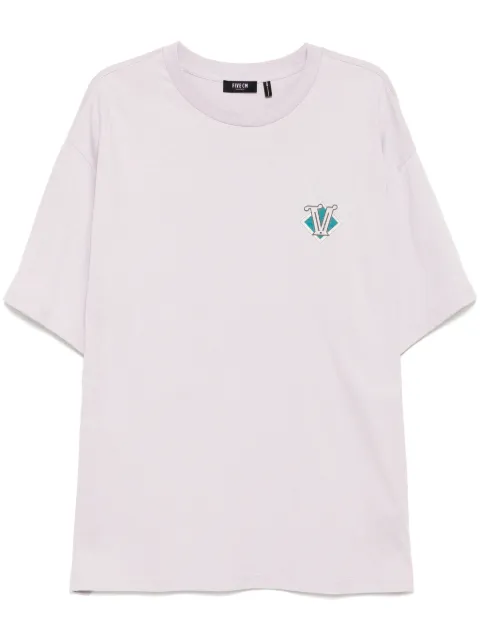 FIVE CM graphic-print T-shirt Purple 5CXTEM00154X
