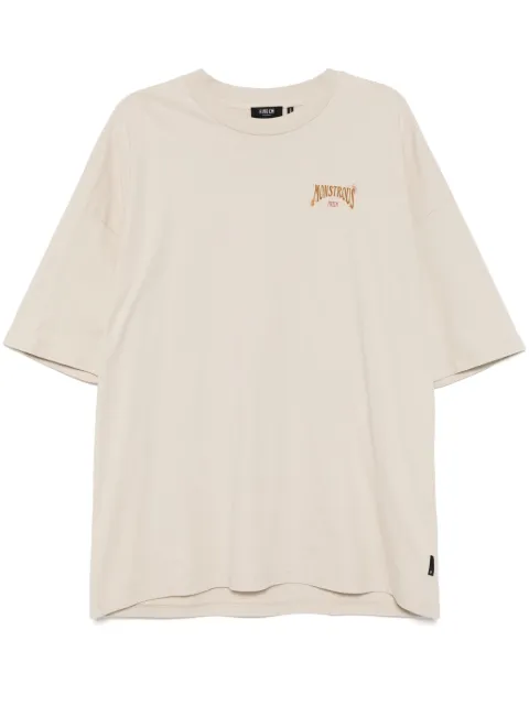 FIVE CM graphic-print T-shirt Neutrals 5CXTEM00157X