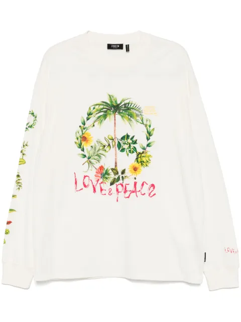 FIVE CM graphic-print T-shirt Neutrals 5CXLTM00148X