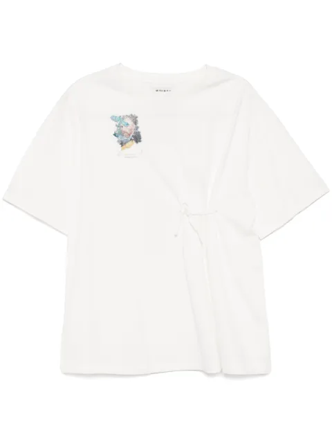 Musium Div. graphic-print T-shirt White MMUTPW00829X