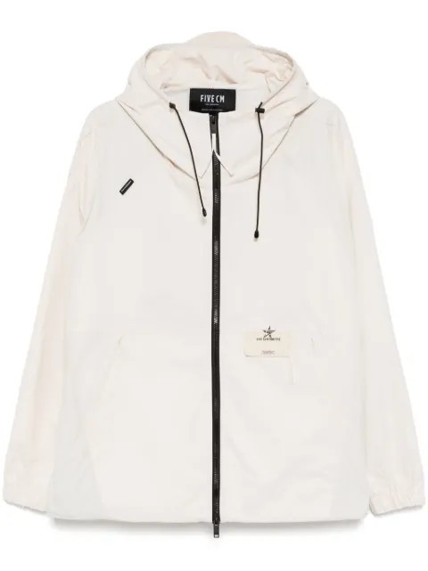 FIVE CM logo-print sport jacket Neutrals 5CXLJM00102X