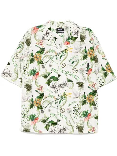 FIVE CM graphic-print shirt Neutrals 5CXSRM00114X