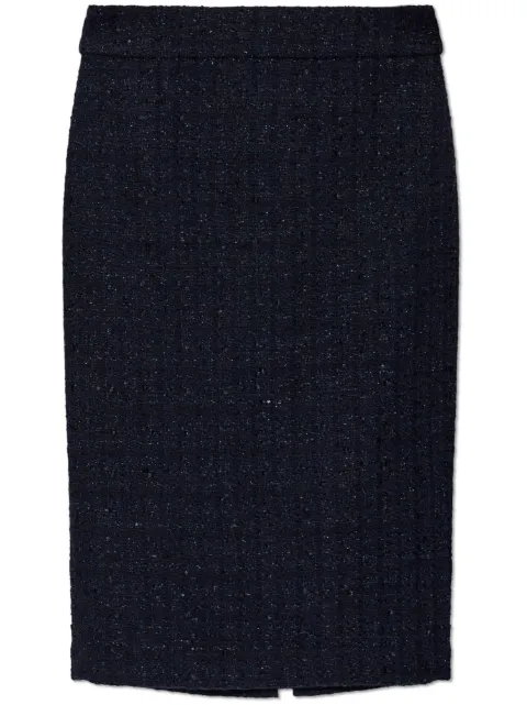 Emporio Armani tweed skirt Blue EW001453AF12520