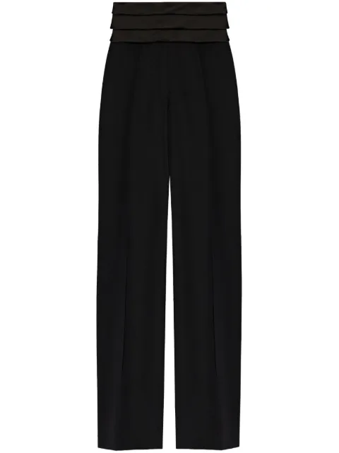 Balmain virgin-wool trousers Black EF1PO161ME54