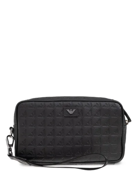 Emporio Armani logo clutch bag Black EM001738AF14774