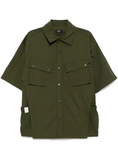 FIVE CM button-up shirt Green 5CXSRM00118X